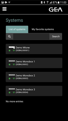 GEA FarmView Screen 2