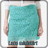 Lace Mini Skirt icon