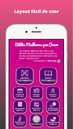 Android application Bíblia Mulher que Ora screenshort