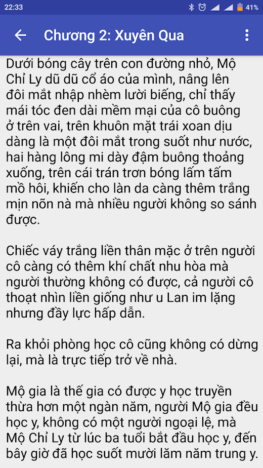 Android application Y thu che thien Truyen offline screenshot