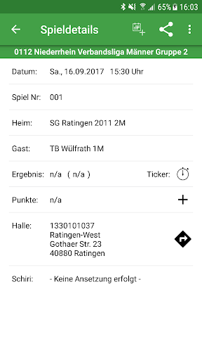 TV Ratingen Handball Screen 3