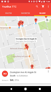 TTC Toronto Bus Tracker - Commuting made easy