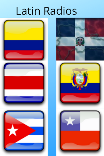 Android application Latín Radios screenshort