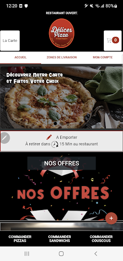 Delices Pizza Bonnieres Screenshot 2 - AppWisp.com