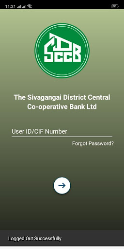 Android application Sivagangai DCC Bank Mobile screenshort