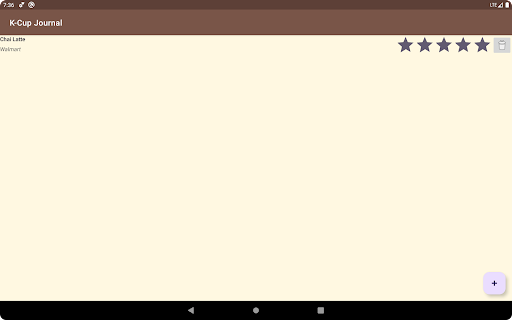 K-Cup Journal Screenshot 4 - AppWisp.com