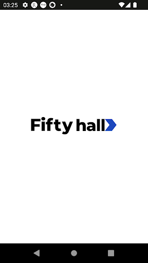 Android application Fifty Hall screenshort