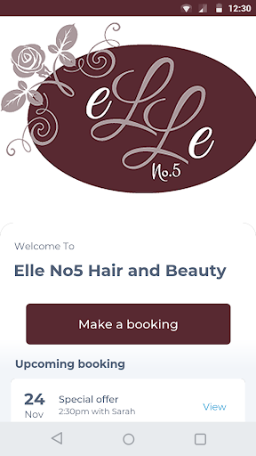 Android application Elle No5 Hair and Beauty screenshort