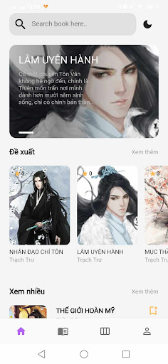 Android application Tu Chân Truyền Kỳ screenshort