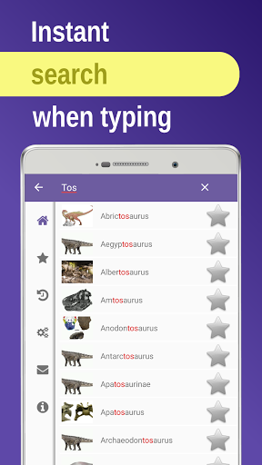 Dinosaurs. Paleontology Screen 3