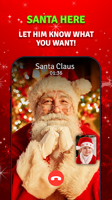 Call Santa Claus: Prank Callのおすすめ画像2