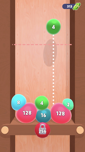 Android application Jelly 2048: Puzzle Merge Games screenshort