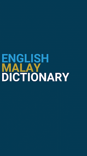 Android application English : Malay Dictionary screenshort
