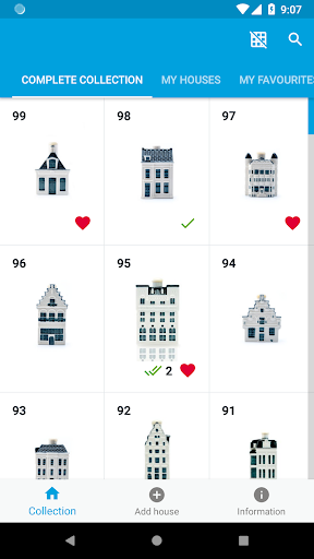 Android application KLM Houses screenshort