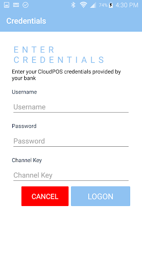 Caribbean Cards CloudPOS EMV Screen 2