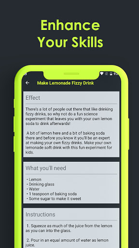 Science Experiments and Projec Screen 3