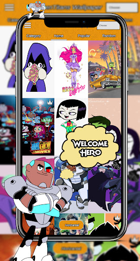 Android application Teen Titans Go Wallpapers 4K screenshort