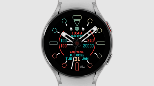 IWF Diver Master watch face