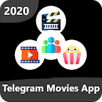 Cover Image of Download Telegram Movies App 2020 Channel & Group Links 7.5.6 APK