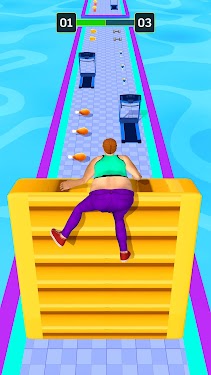 #3. Gym Running Game 3D - Obstacle Courses (Android) By: Spiel Hub