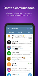 Screenshot 8 Nicegram: AI Chat for Telegram android