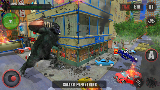 Godzilla & Kong 2021: Angry Monster Fighting Games Apk Mod for Android [Unlimited Coins/Gems] 8