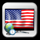 Time show USA TV icon