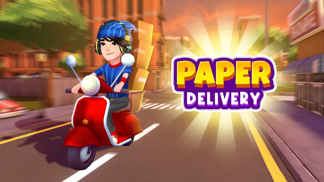 Paper Boy: Deliver Race 1.3 APK + Mod (Unlimited money) para Android