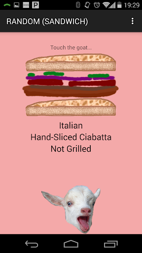 Daves Random Sandwich Screen 3