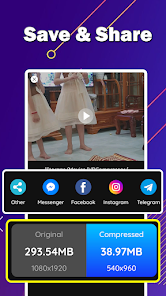 Compress Video Video Resizer Mod APK 1.6.1 (Premium Unlocked) Android