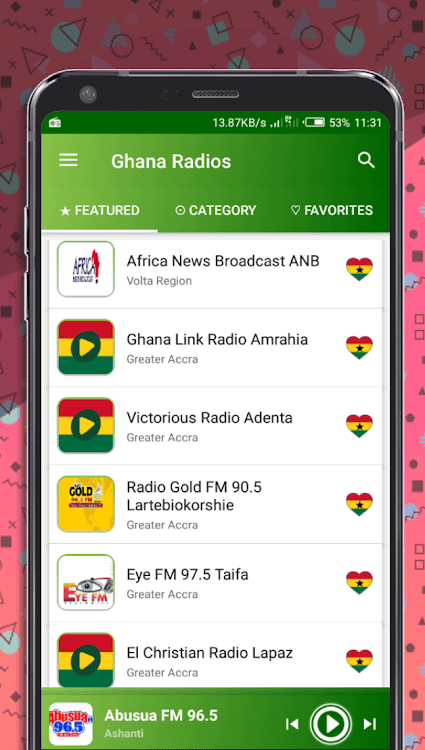 Ghana Radios - All Ghana Radio - 8.8.6 - (Android)