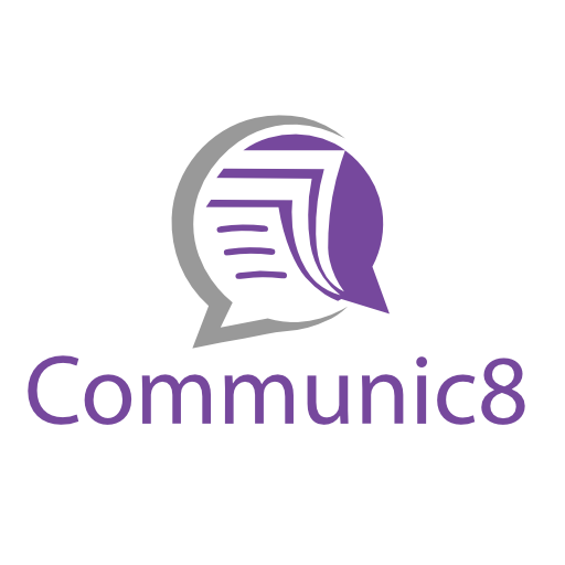 Communic8 logo