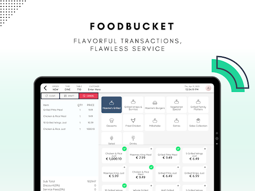 FoodBucket Unify Screen 3