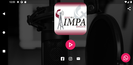 Radio IMPA Bariloche 88.1 Screen 2