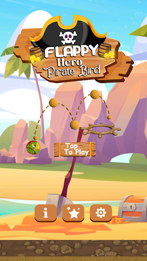 Flappy Hero Pirate Angry Bird