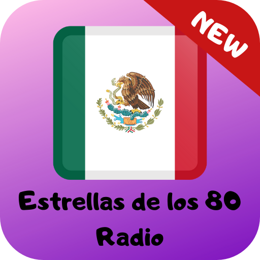 estrellas de los 80 radio logo