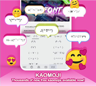 Kika Keyboard – Emoji, Fonts Gallery 2