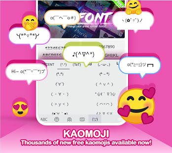 Kika Keyboard - Emoji, Fonts android2mod screenshots 3