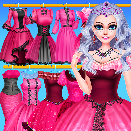 Pink Gothic Fashion Style logo