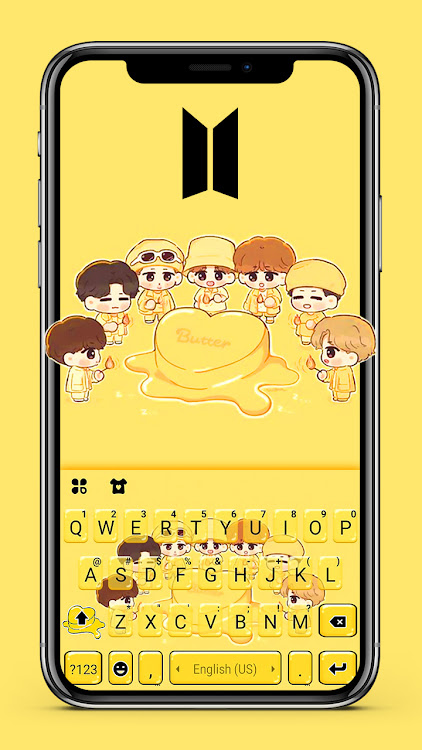 Kpop Idol Butter Keyboard Back - 6.0.1230_10 - (Android)
