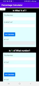 Percentage Calculator