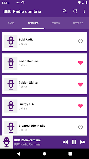 Uk BBC Radio cumbria Screen 3