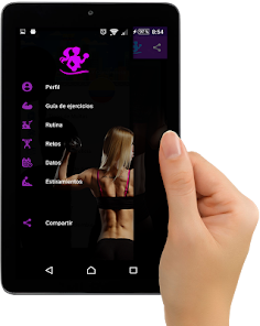 Captura de Pantalla 17 Gym Fitness & Workout Mujeres: android