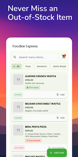 Foodkie Express Easy Billing