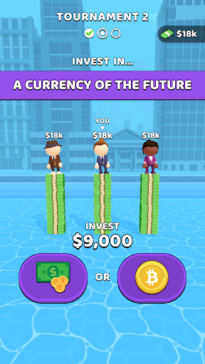 Android application Investment Clash! screenshort