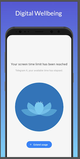 Android application StayTime - Digital usage screenshort