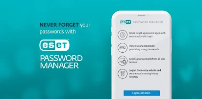 ESET Password Manager - Izinhlelo zokusebenza ku-Google Play