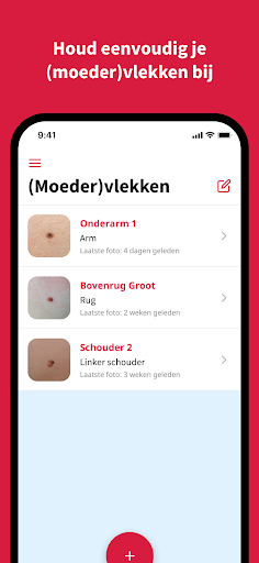 Huidmonitor Screen 2