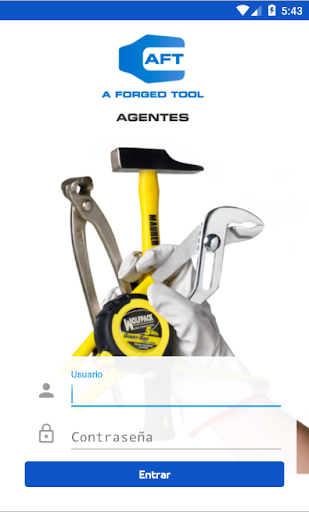Android application AFT - Agentes screenshort