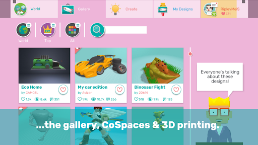 Screenshot of Makers Empire 3D - 3D Printing